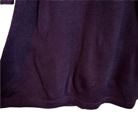 NWT! NY collection purple knit dress. Size medium - Picture 10 of 11